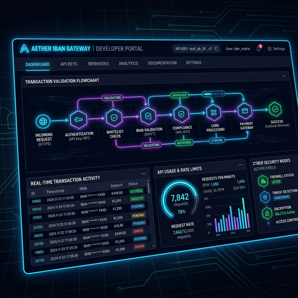 Paysecure — IBAN Payment Backend preview